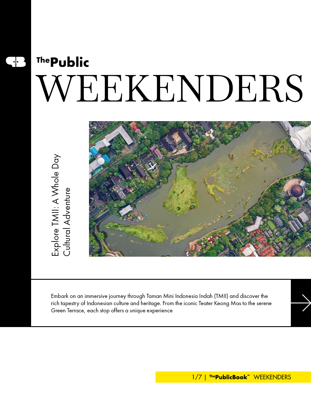 Weekenders The Public Book TMII