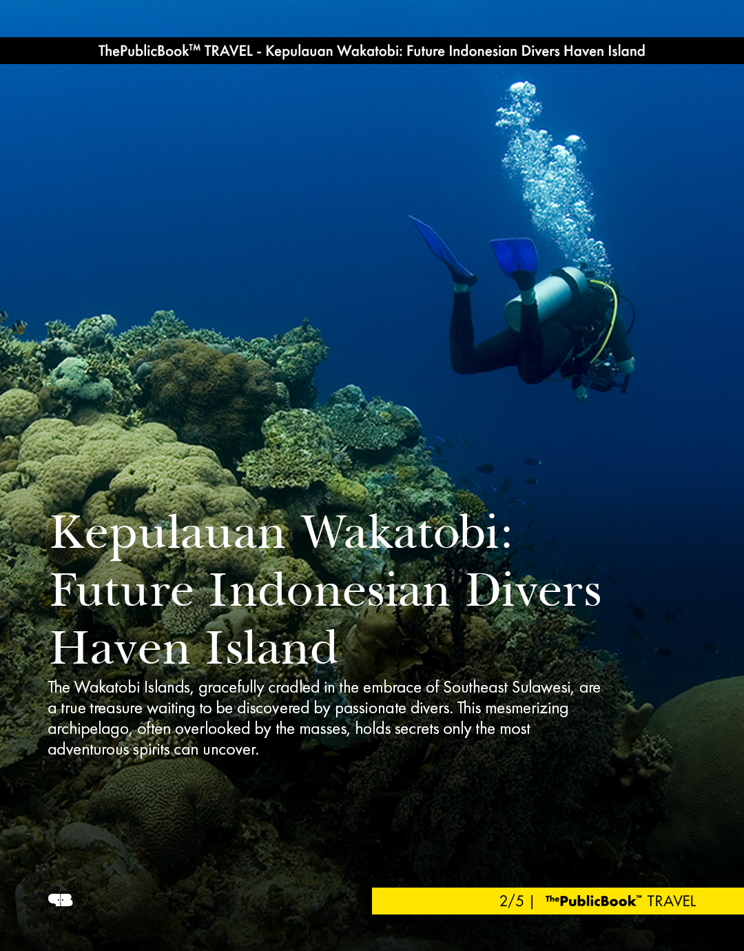 Wakatobi Islands The Public Book